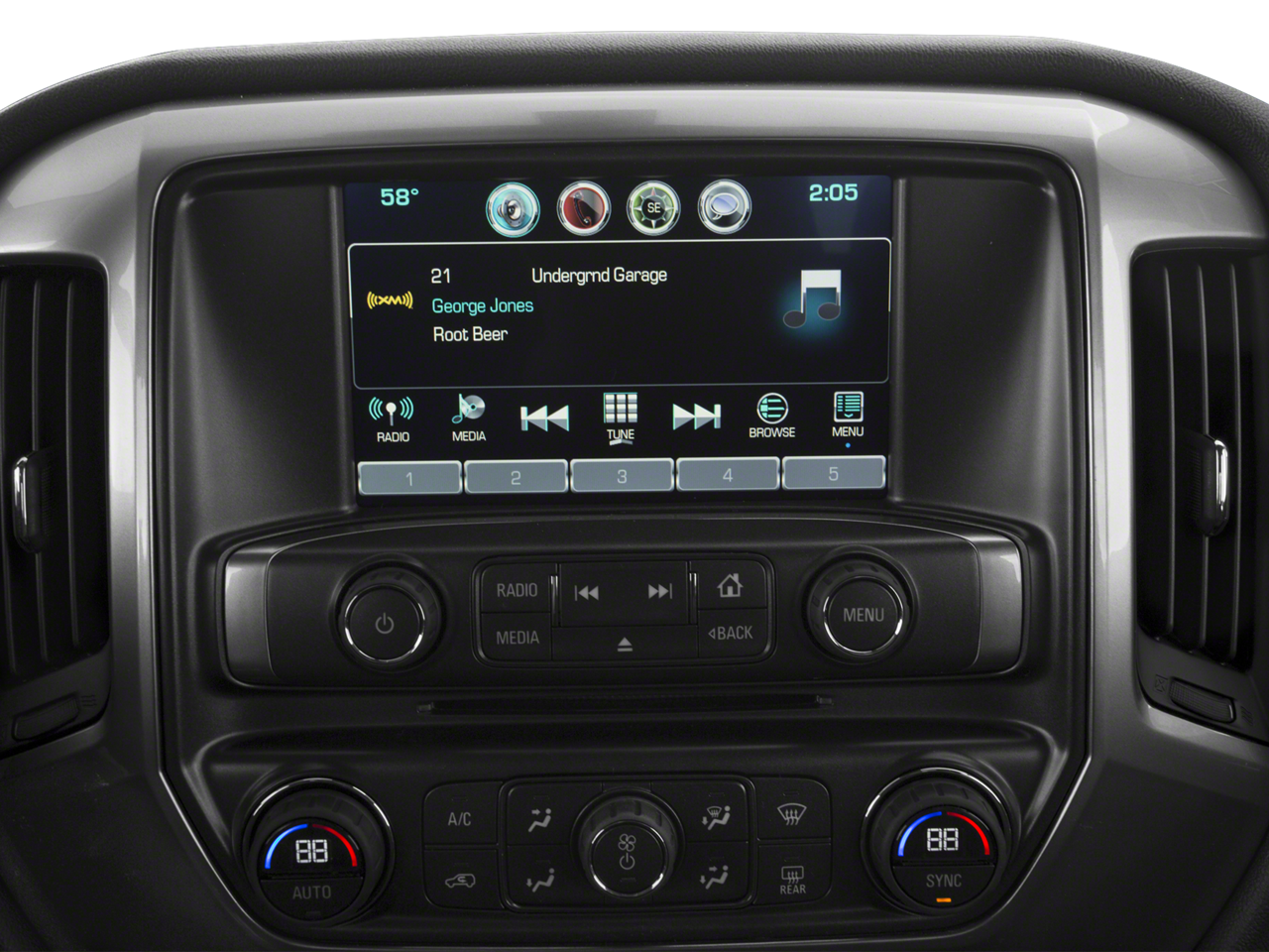 2016 Chevrolet SILVERADO 1500 DOUBLE CAB