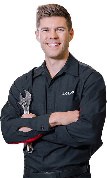 Kia service technician from Bergstrom Kia of Oshkosh in Oshkosh, Wisconsin.