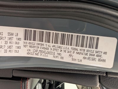 2014 Jeep Cherokee 4WD 4dr Trailhawk