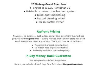2020 Jeep Grand Cherokee Limited 4x4