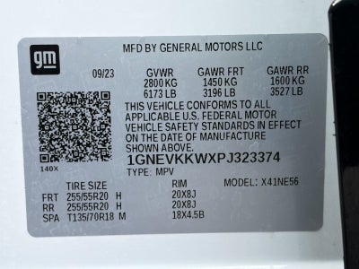 2023 Chevrolet Traverse AWD 4dr Premier