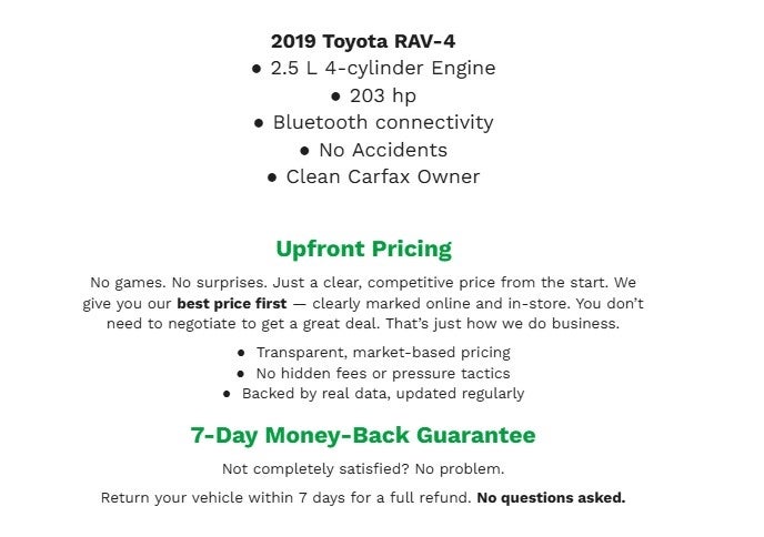 2019 Toyota RAV4 LE AWD
