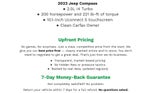2023 Jeep Compass Latitude Lux 4x4