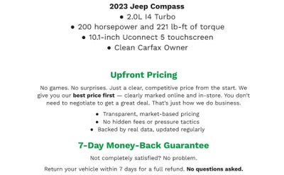 2023 Jeep Compass Latitude Lux 4x4