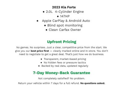 2023 Kia Forte LX IVT