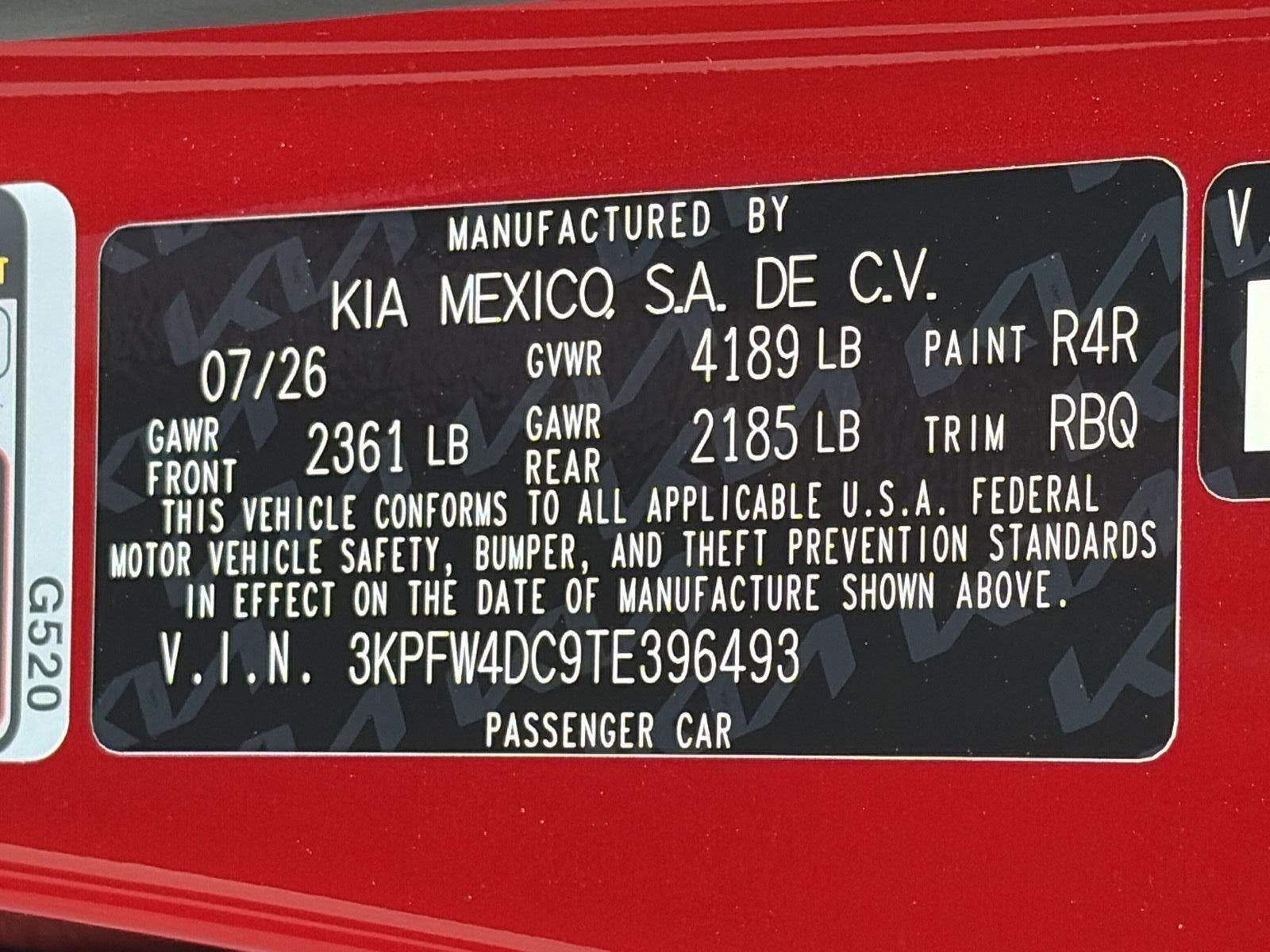 2026 Kia K4 GT-Line Turbo Sedan