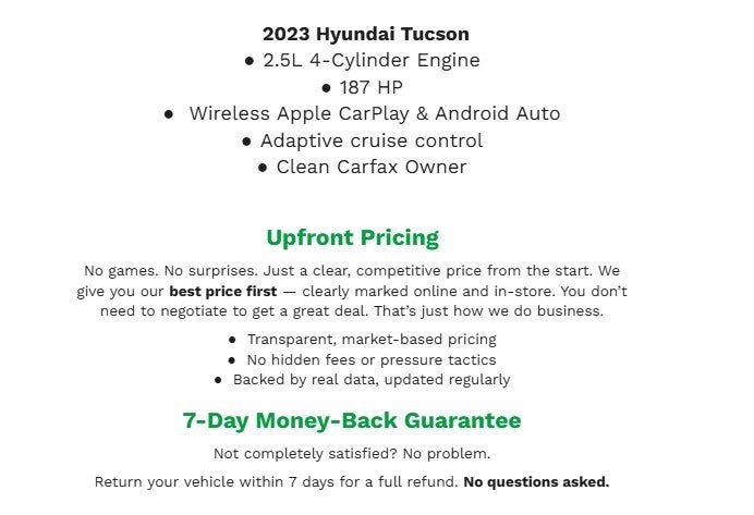 2023 Hyundai Tucson Limited AWD