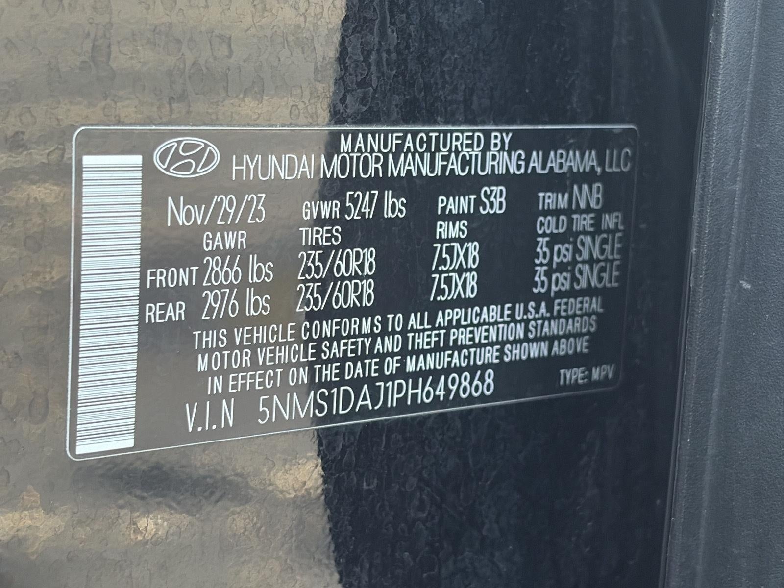 2023 Hyundai Santa Fe SE AWD