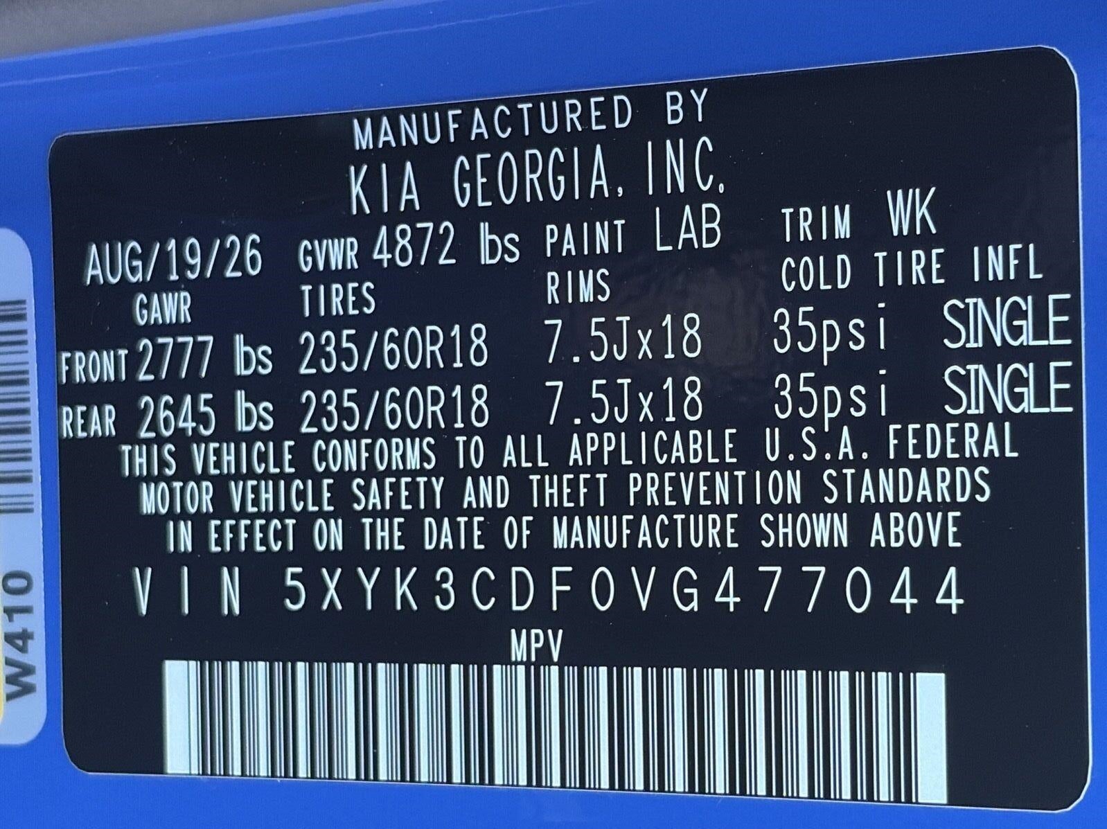 2027 Kia Sportage EX AWD