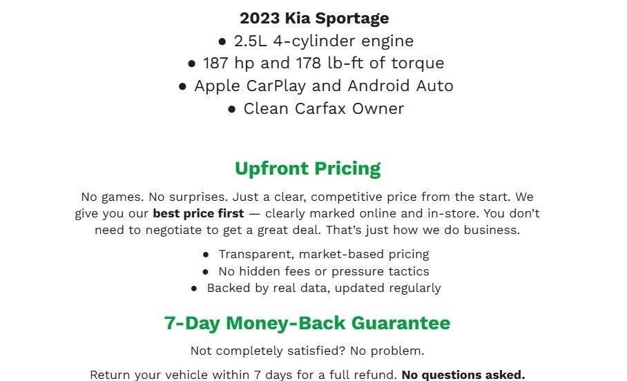 2023 Kia Sportage X-Pro AWD