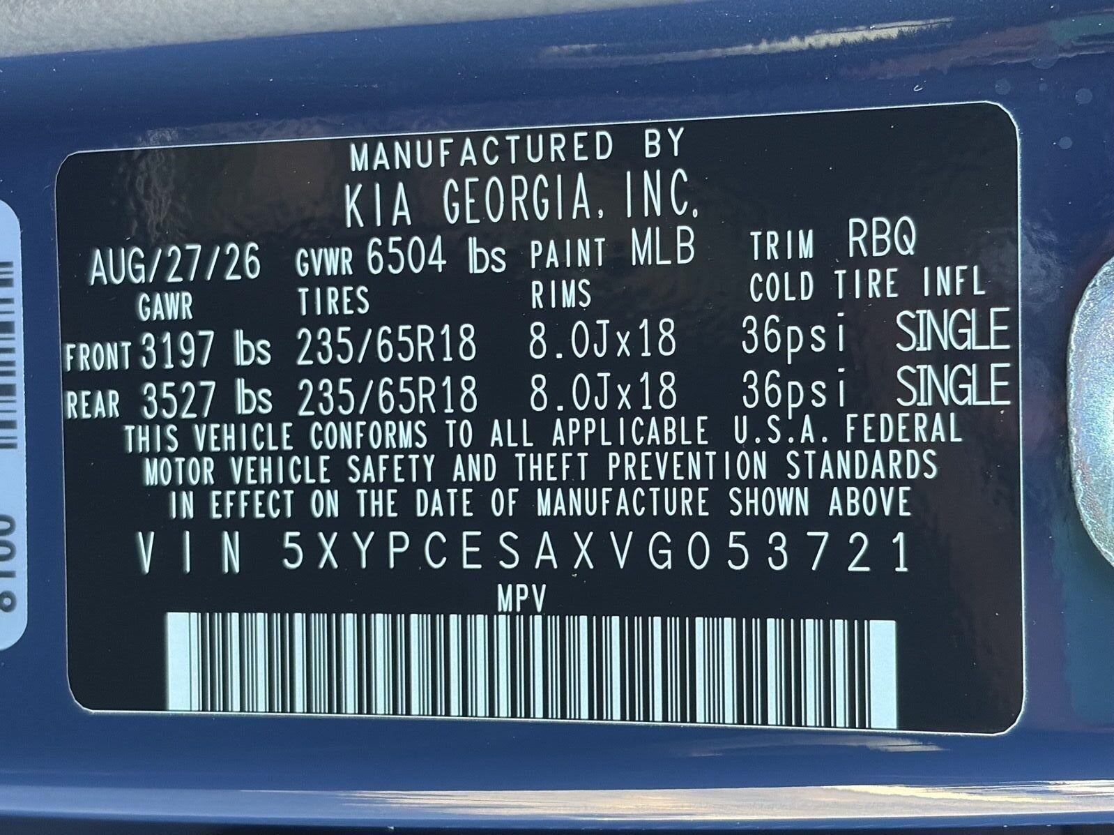2027 Kia Telluride Hybrid EX AWD