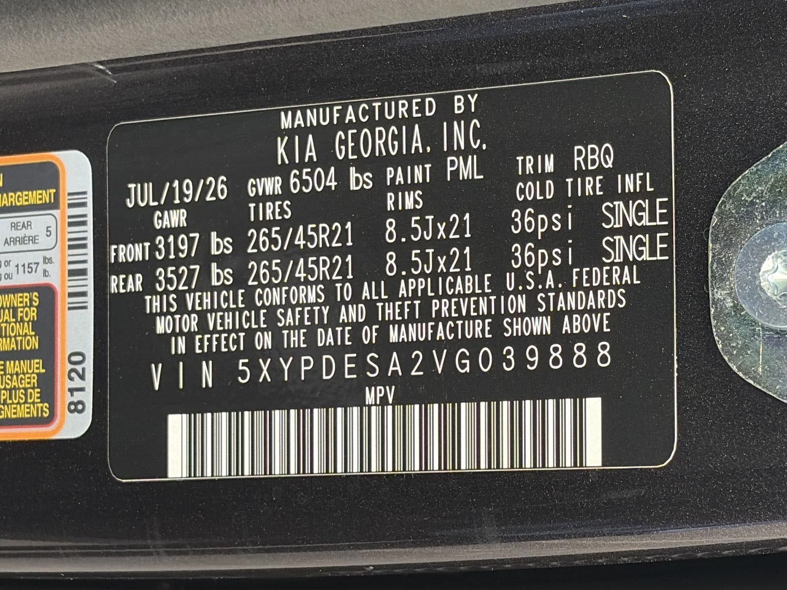 2027 Kia Telluride Hybrid X-Line SX AWD