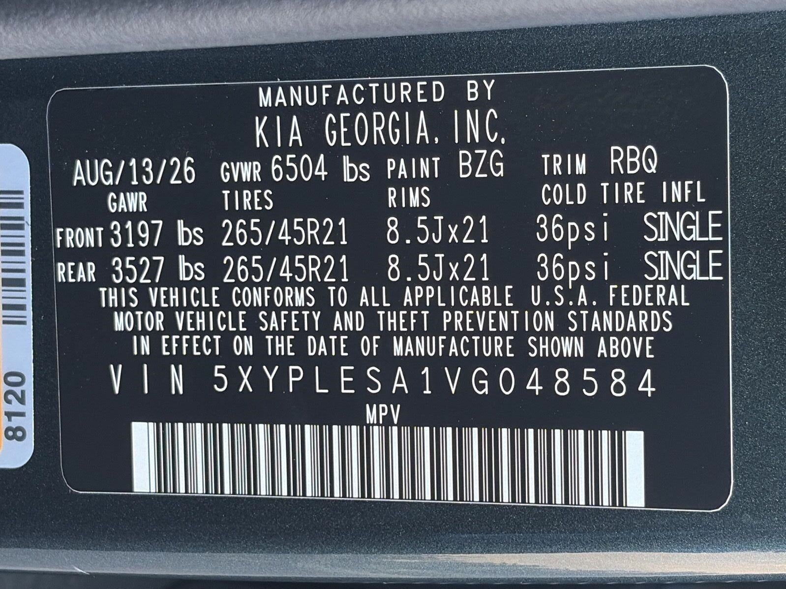 2027 Kia Telluride Hybrid SX-Prestige AWD