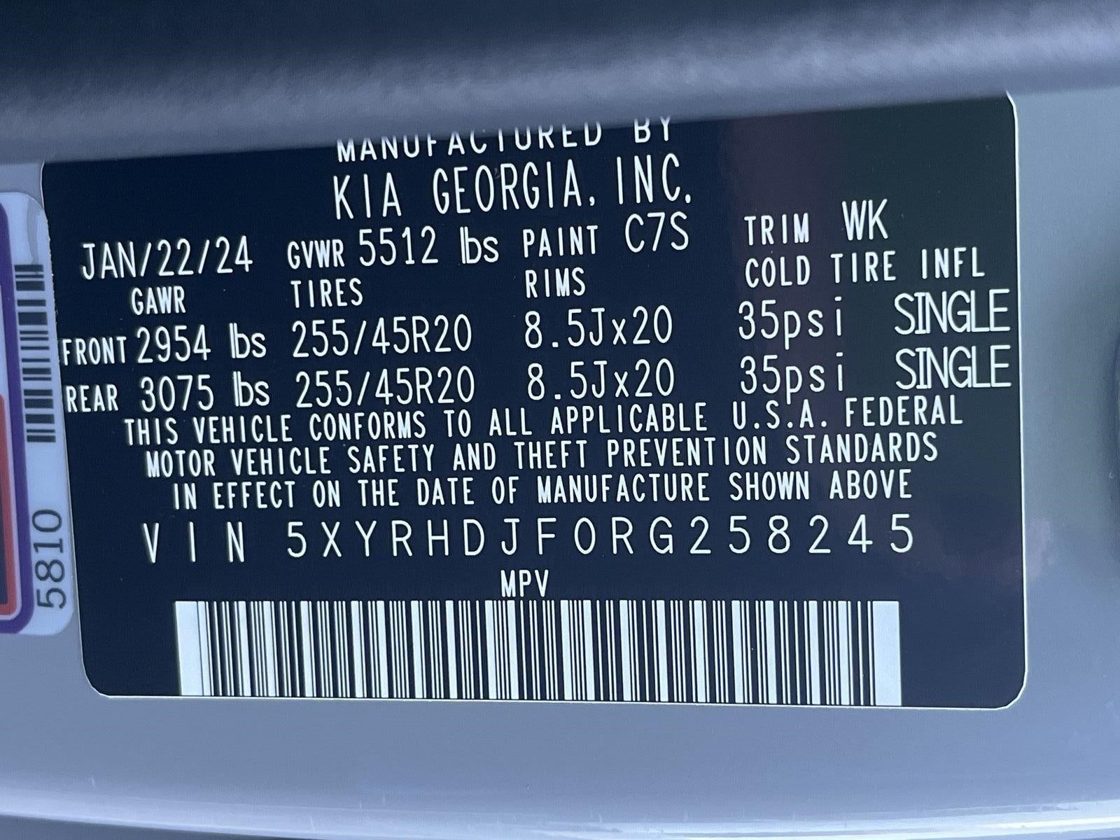 2024 Kia Sorento X-Line EX AWD