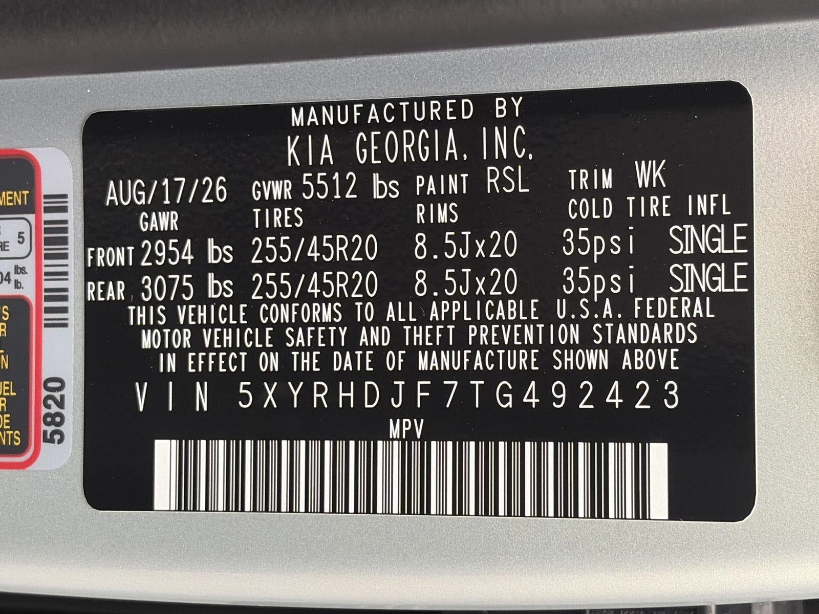 2026 Kia Sorento X-Line EX AWD