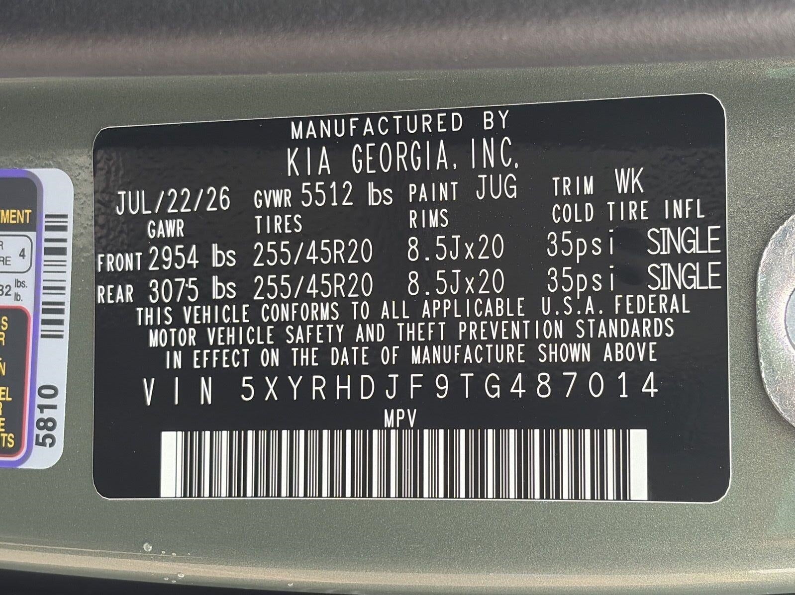 2026 Kia Sorento X-Line EX AWD