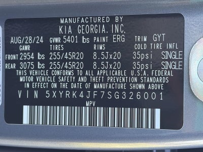2025 Kia Sorento SX FWD