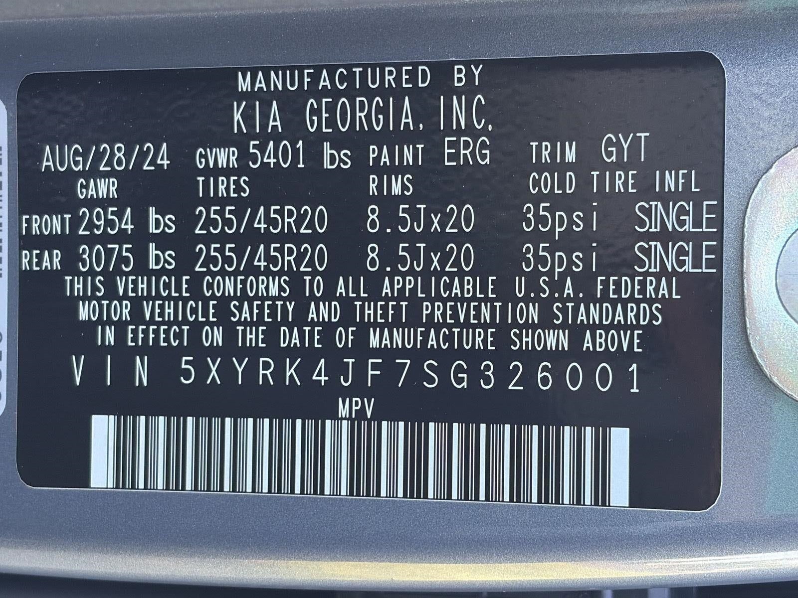 2025 Kia Sorento SX FWD