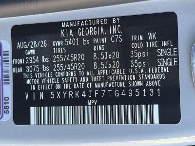 2026 Kia Sorento SX FWD
