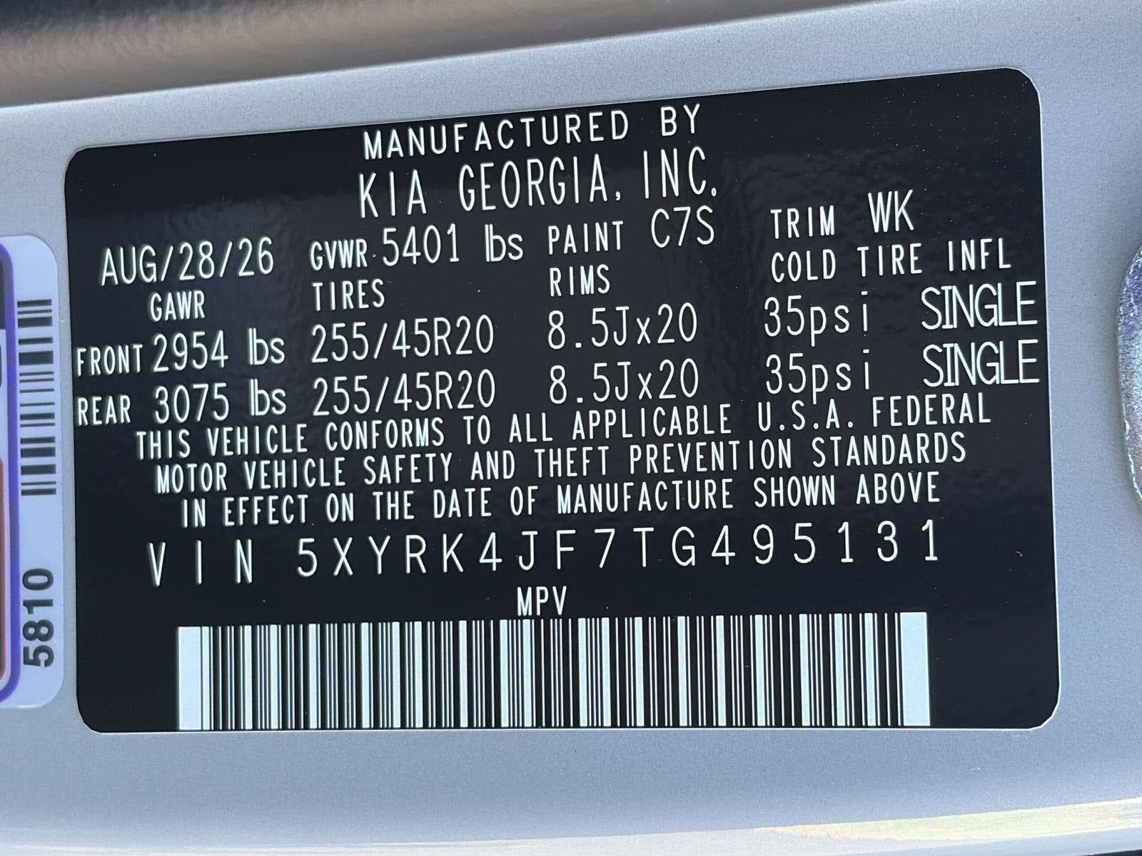 2026 Kia Sorento SX FWD