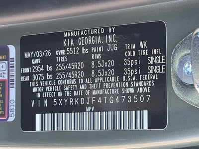 2026 Kia Sorento X-Line SX Prestige AWD