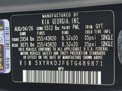 2026 Kia Sorento X-Line SX AWD