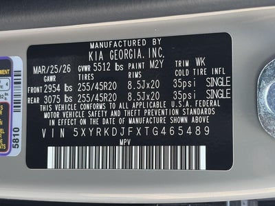 2026 Kia Sorento X-Line SX Prestige AWD