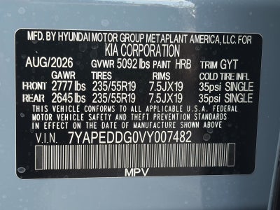 2027 Kia Sportage Hybrid SX-Prestige AWD