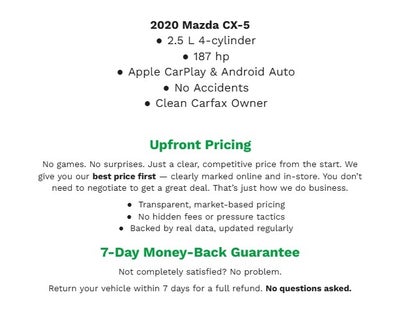 2020 Mazda Mazda CX-5 Touring AWD