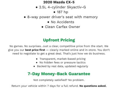 2020 Mazda Mazda CX-5 Grand Touring AWD