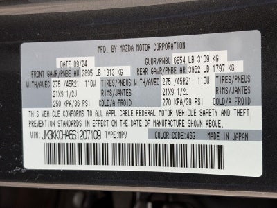 2025 Mazda Mazda CX-90 PHEV Premium Sport AWD
