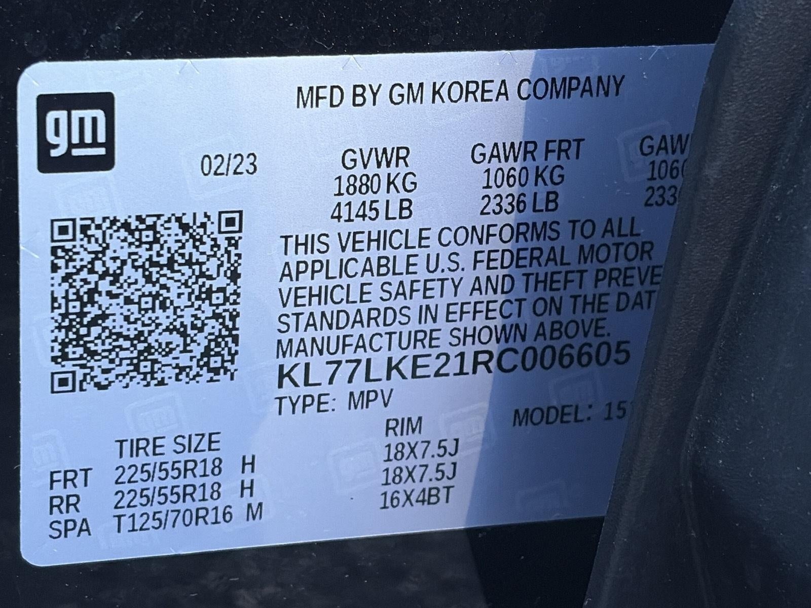 2024 Chevrolet Trax FWD 4dr ACTIV