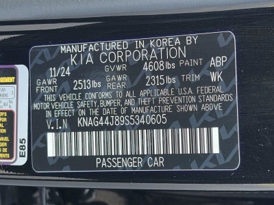 2025 Kia K5 GT DCT FWD