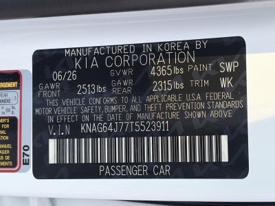 2026 Kia K5 GT-LINE FWD