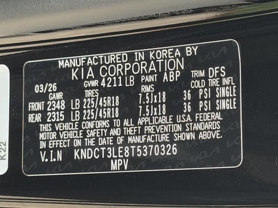 2026 Kia Niro SX FWD