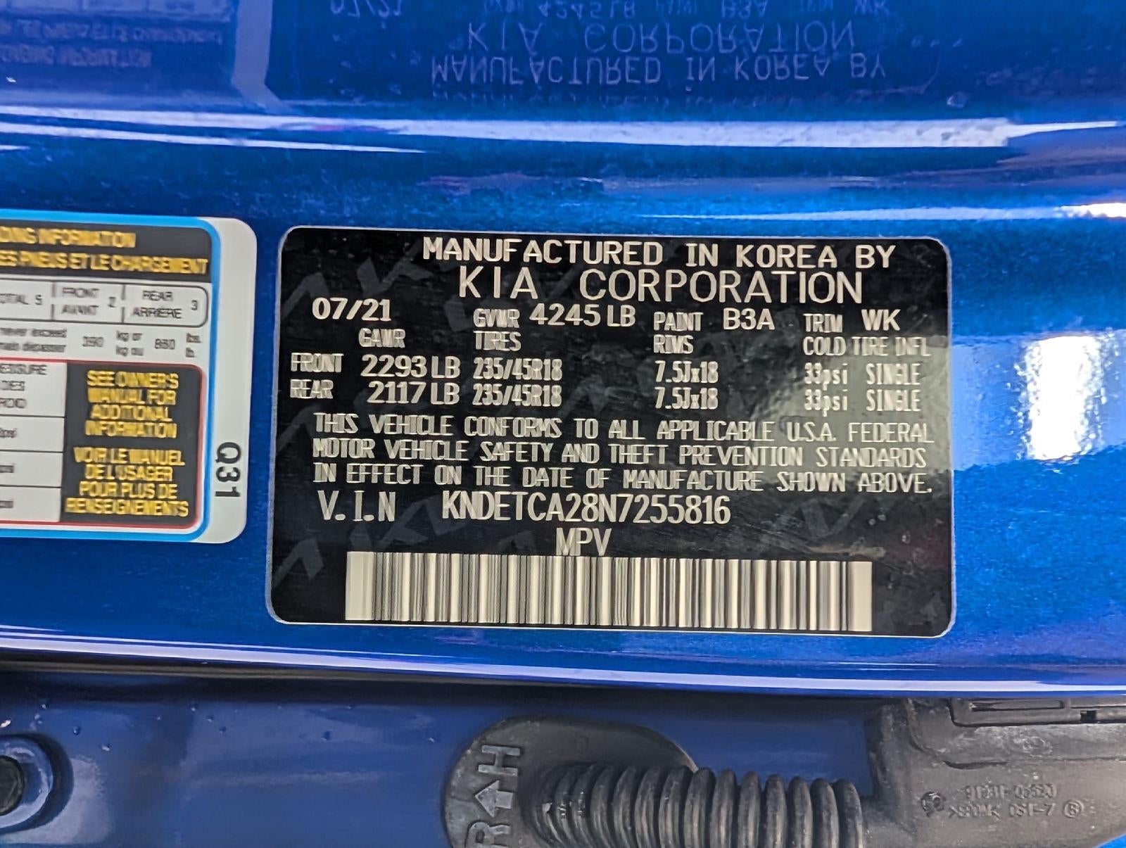 2022 Kia Seltos SX DCT AWD