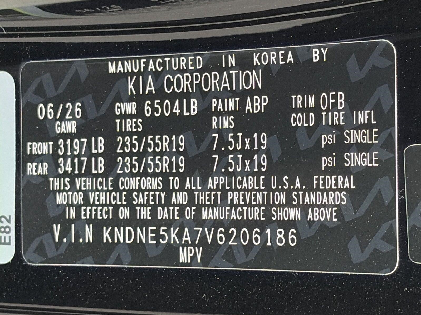 2027 Kia Carnival Hybrid SX FWD