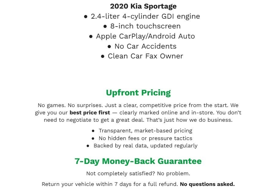 2020 Kia Sportage LX FWD