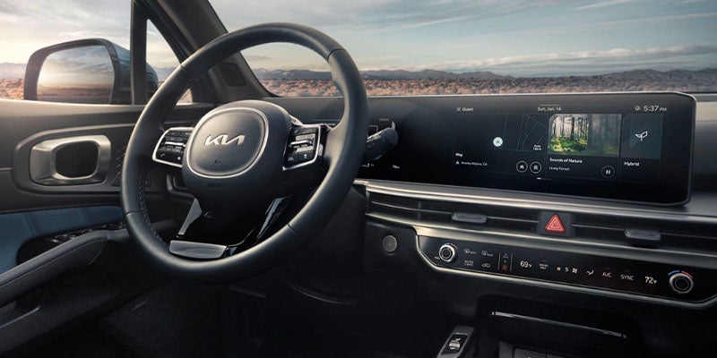 2025 Kia Sorento Hybrid dashboard