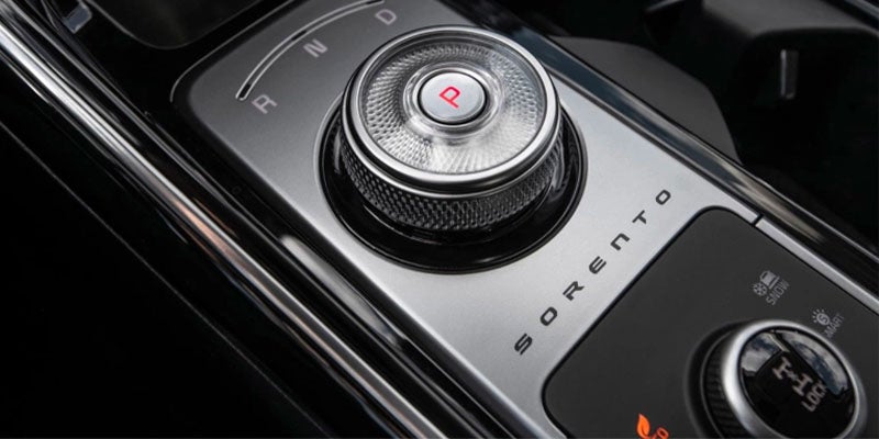 2025 Kia Sorento Hybrid gear shift knob