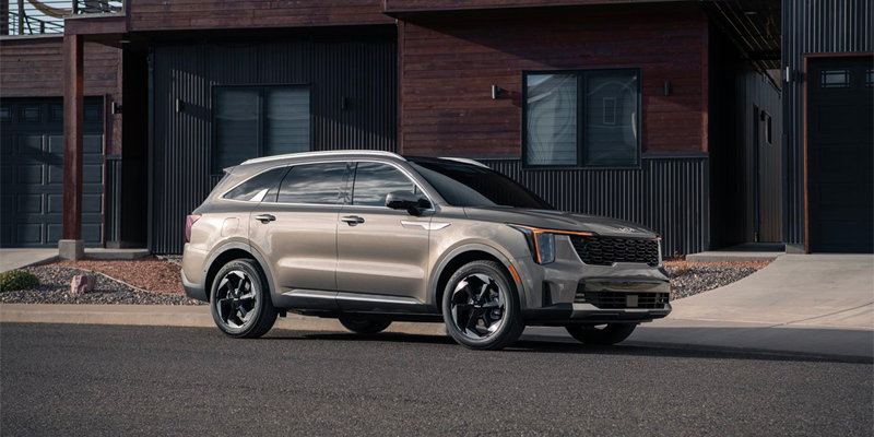 2025 Kia Sorento on a road