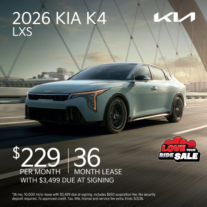 2026 Kia K4