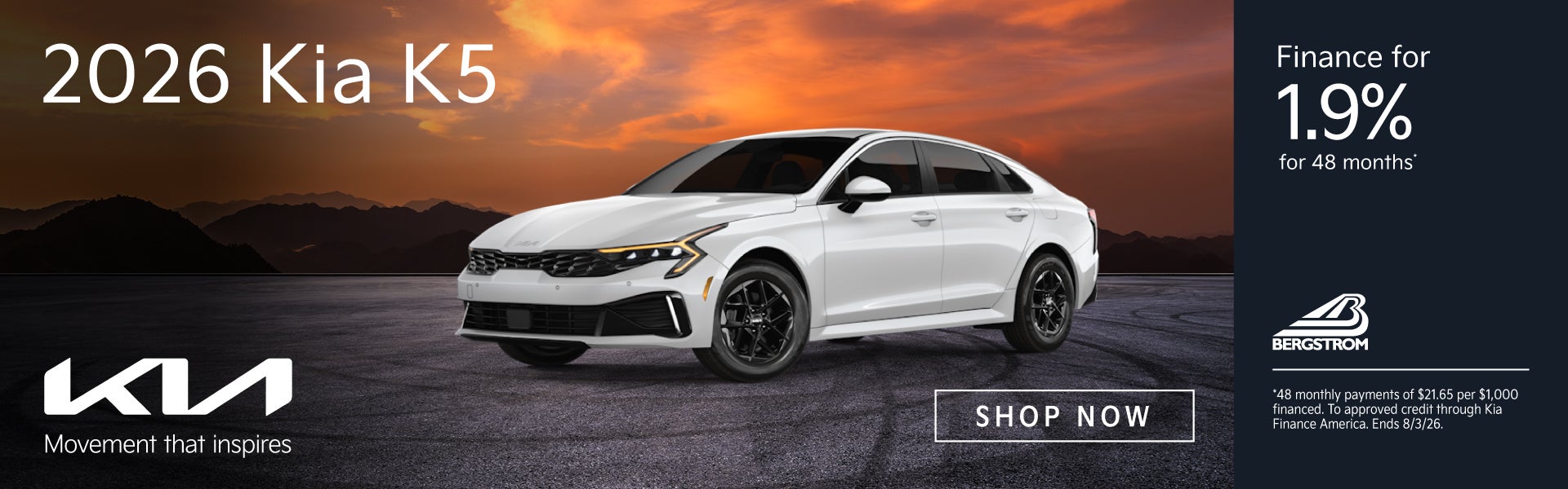 2026 Kia K5