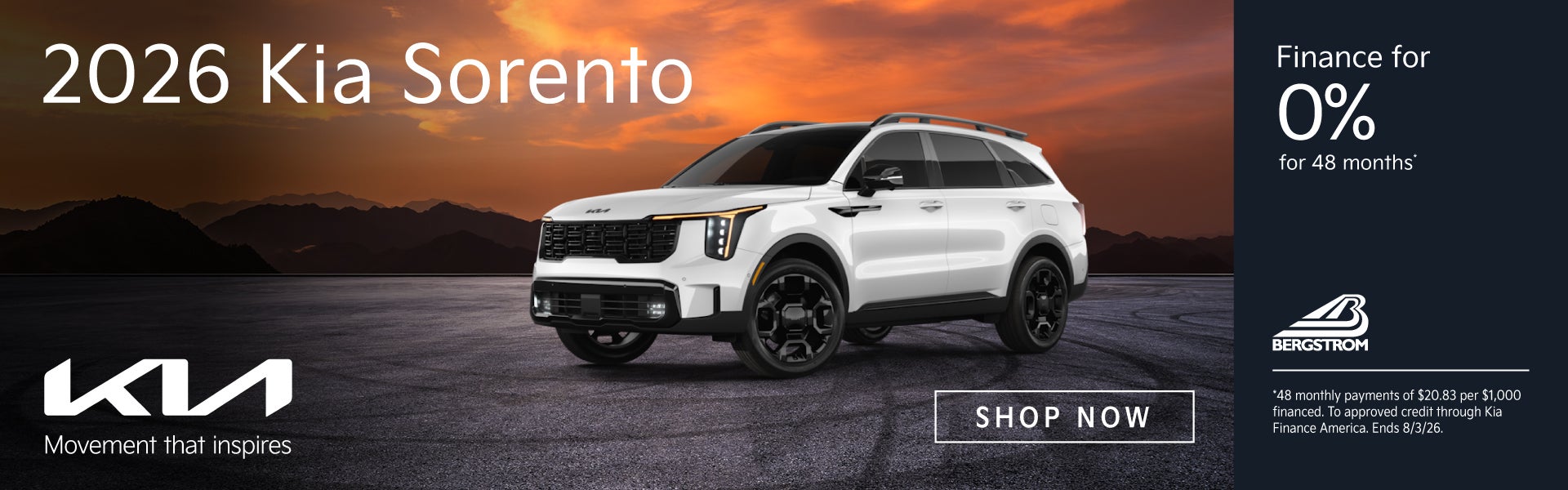 2026 Kia Sorento