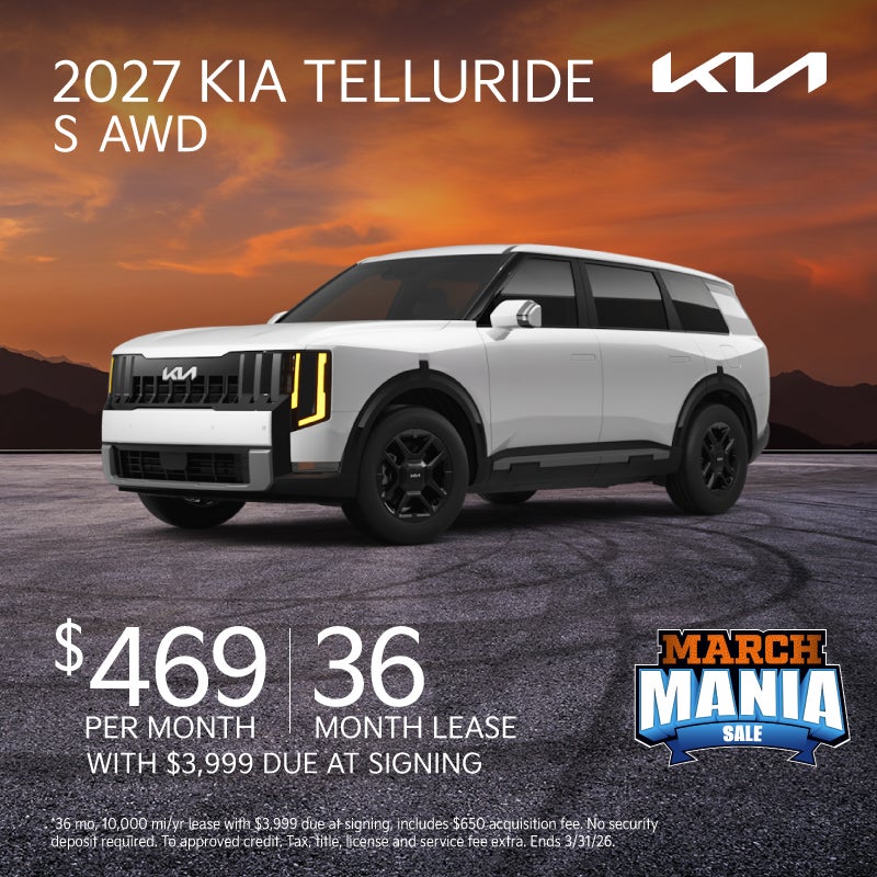 2027 Kia Telluride S AWD