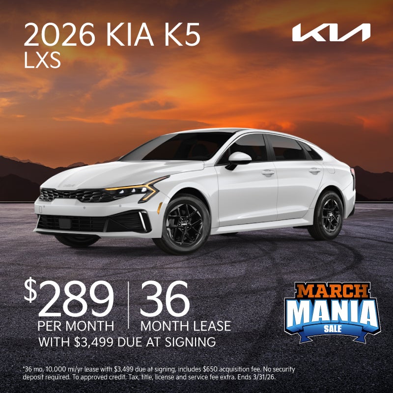 2026 Kia K5 LXS